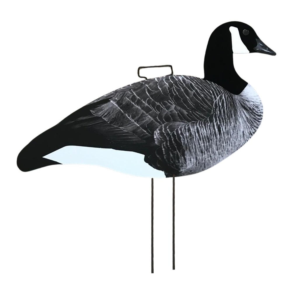 Windy Silhouette Canada Goose Decoy Kit featuring realistic goose silhouettes for hunting or decoration.