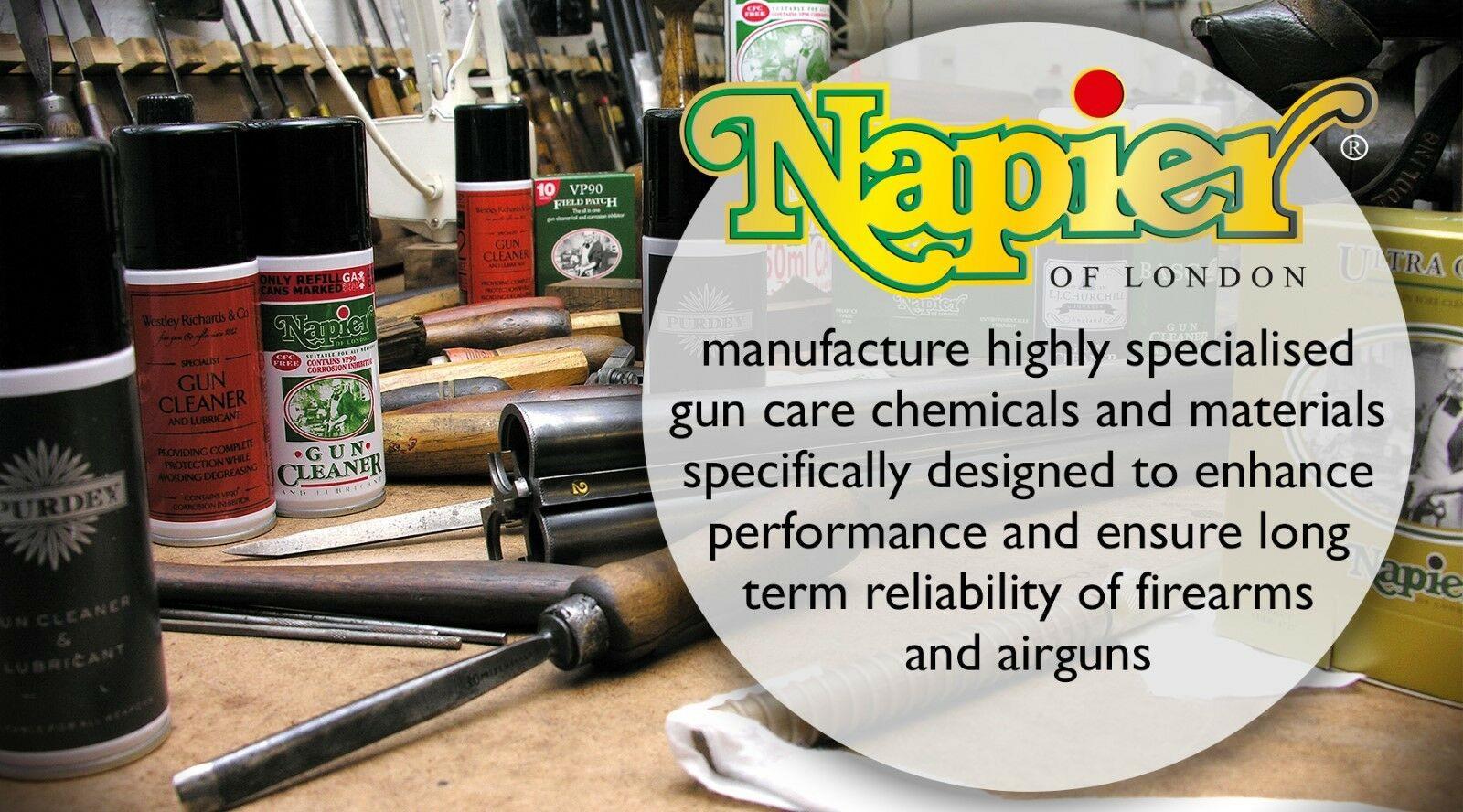 NAPIER oil drop bottle 125ml, clear plastic container with black screw cap, designed for storing and dispensing essential oils.