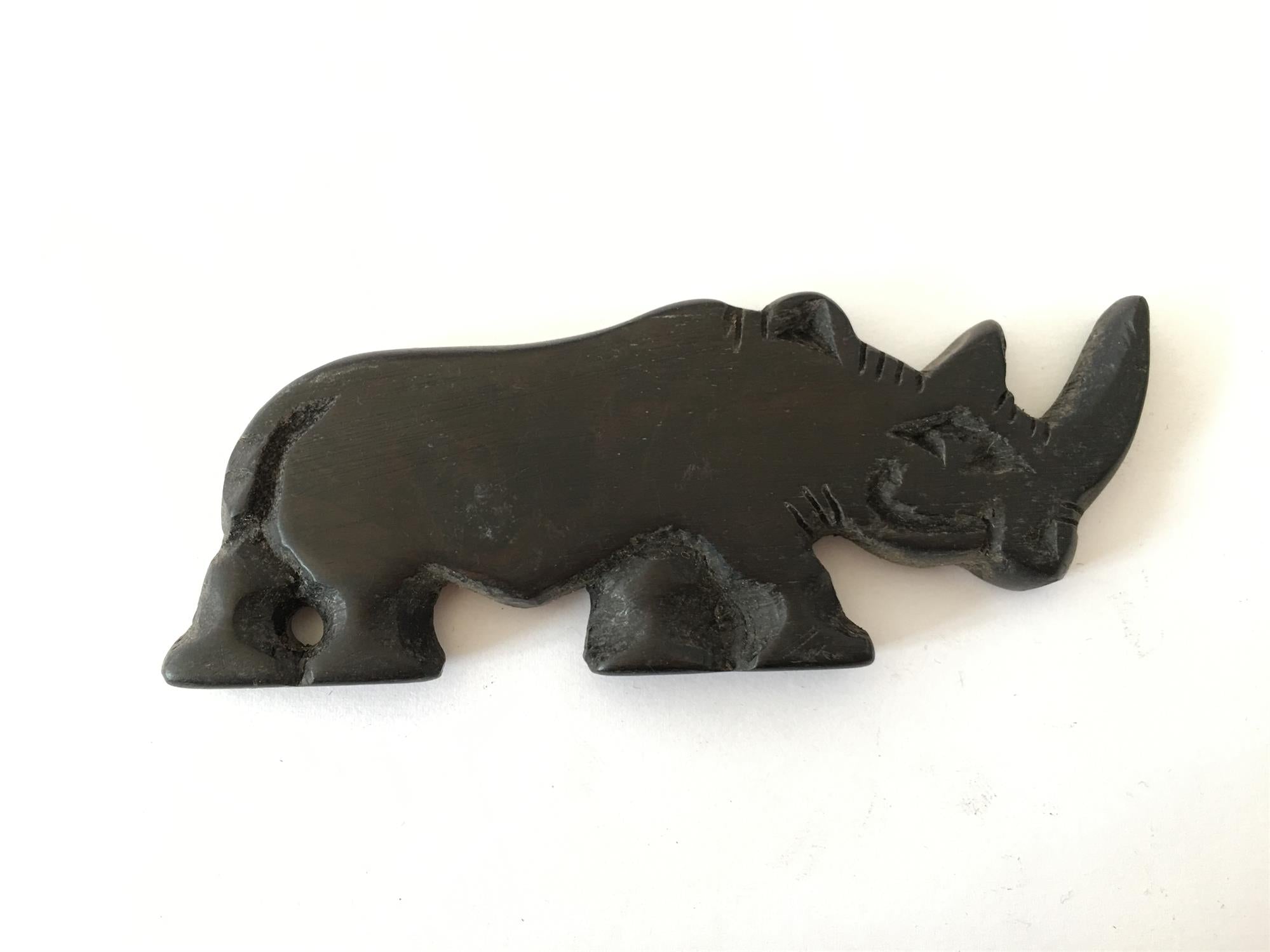 Hand-carved zebra key ring by A1 Decoy Ltd featuring detailed animal design on a metal keyring.