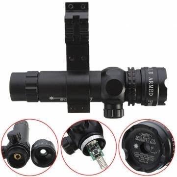 Red dot laser scope sight from AliExpress, featuring adjustable mount and compact design for precise aiming on firearms.