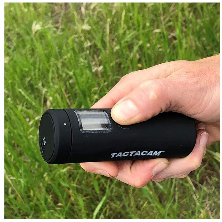 TJACKS TACTACAM remote control for 5.0 hunting action camera, shown in black with buttons for easy operation.