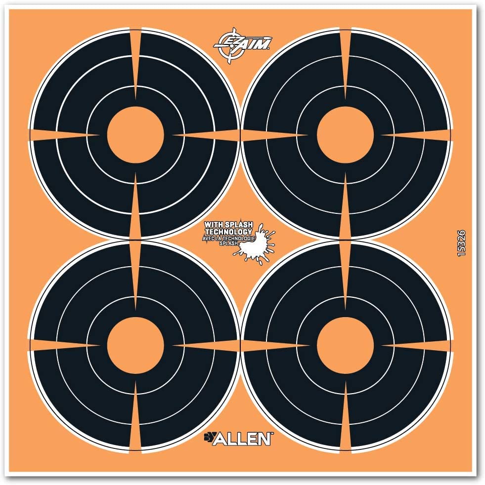 Highland Allen shooting targets, 12 sheets of paper targets for shooting practice and marksmanship training.