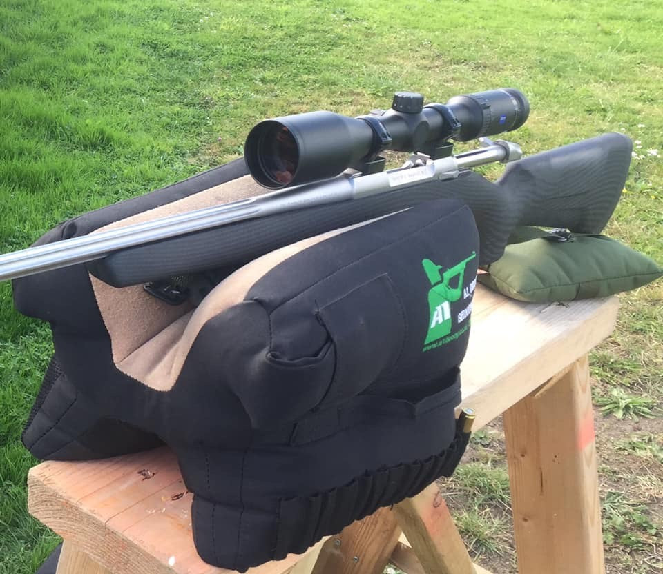 SHOOTING BENCH AND A1 DECOY RIFLE REST
