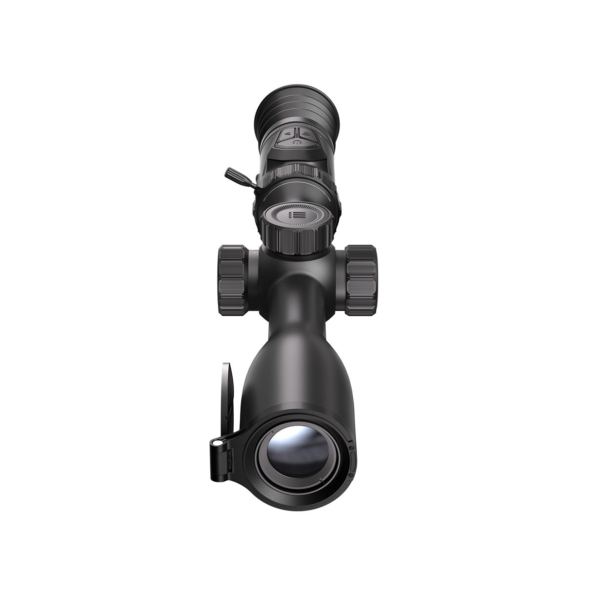 A1 DECOY LTD HIKMICRO Alpex A50P digital day and night rifle scope with adjustable zoom and ergonomic design.