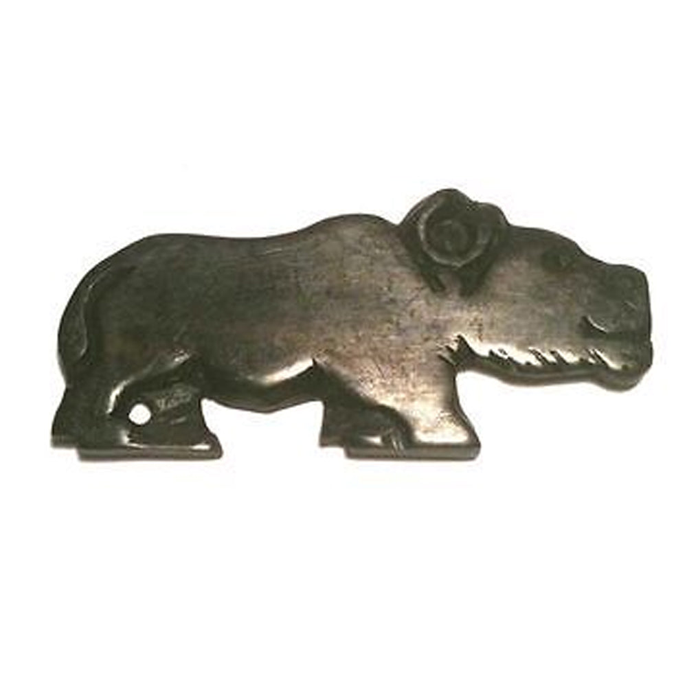 A1 DECOY LTD Buffalo figurine with detailed textured surface and natural coloration, displayed on a neutral background.