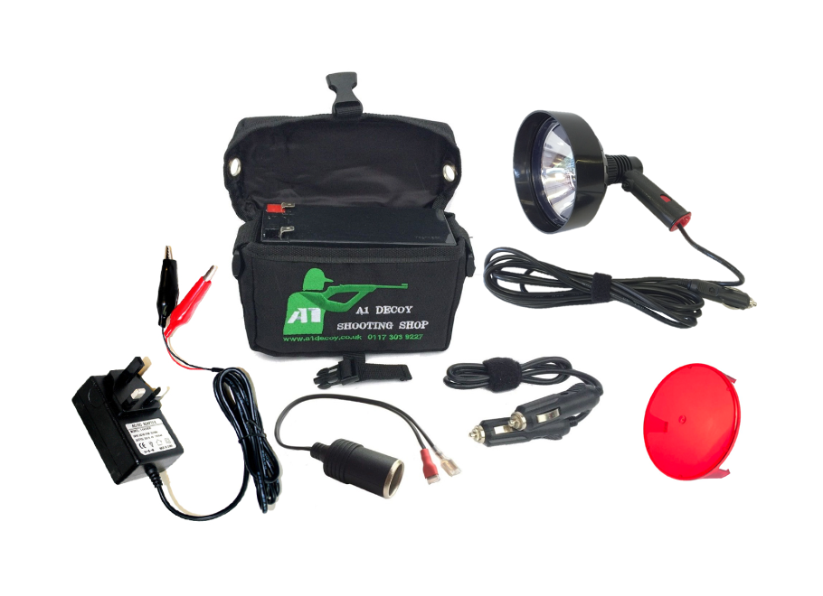 EXTRA LARGE 100W HALOGEN HUNTING LAMP 175MM