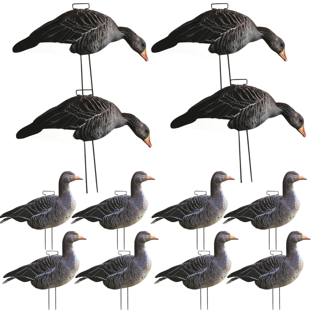 Silhouette Greylag Goose Decoy Kit