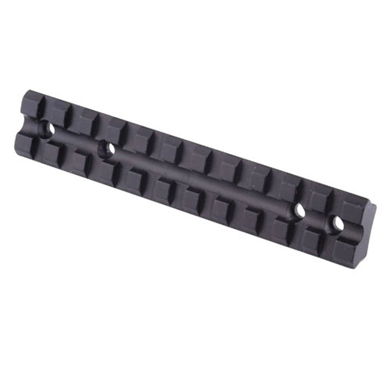 Low profile see-through Weaver Picatinny rail mount for Ruger 10/22 rifle, designed by ALIEXPRESS for enhanced scope compatibility
