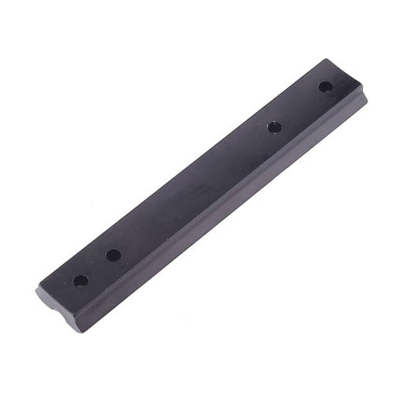 Ruger 10/22 low profile see-through Weaver Picatinny rail mount for firearm optics and accessories.