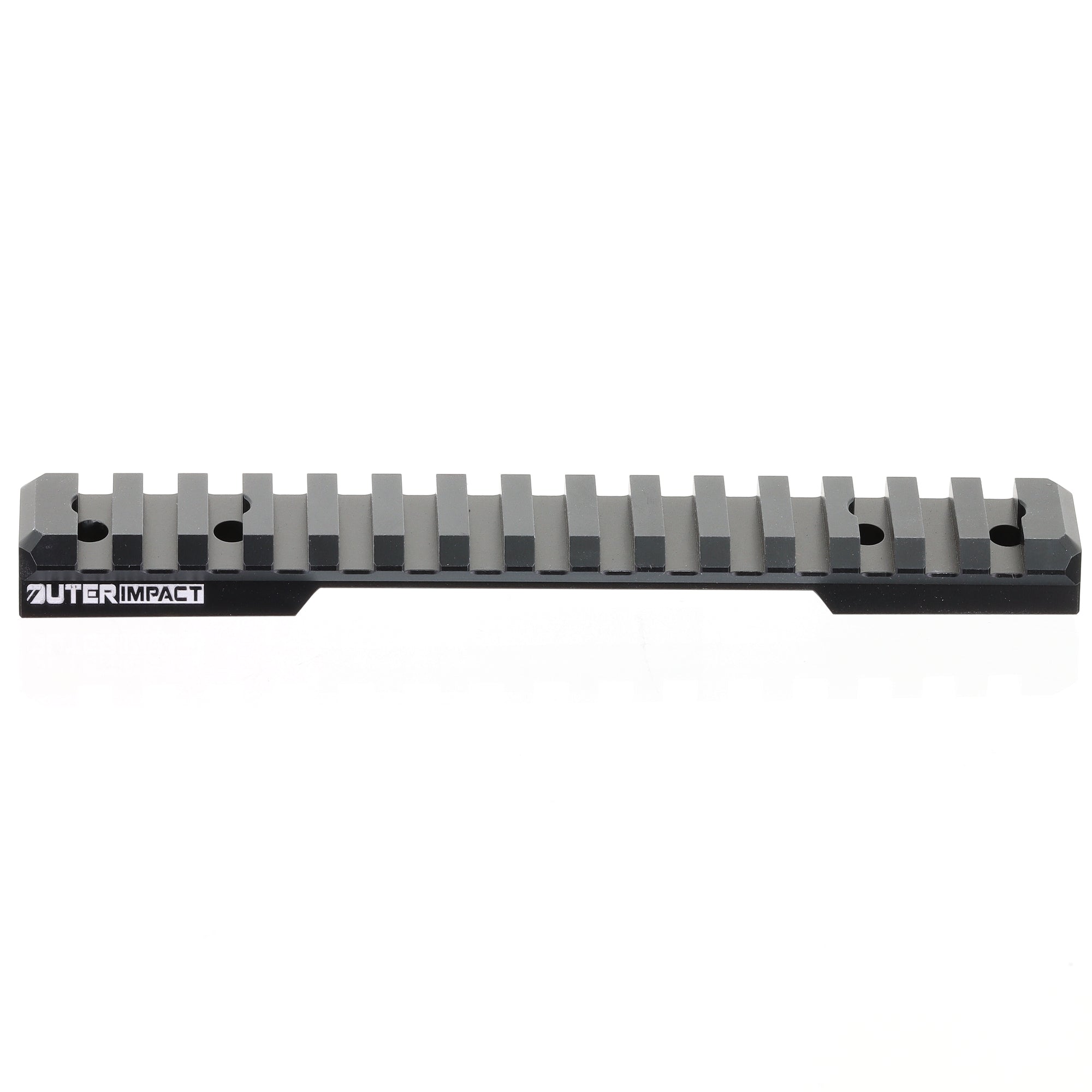A1 DECOY LTD Picatinny rail for Browning A-Bolt Long Action with 20 MOA elevation for improved scope mounting.