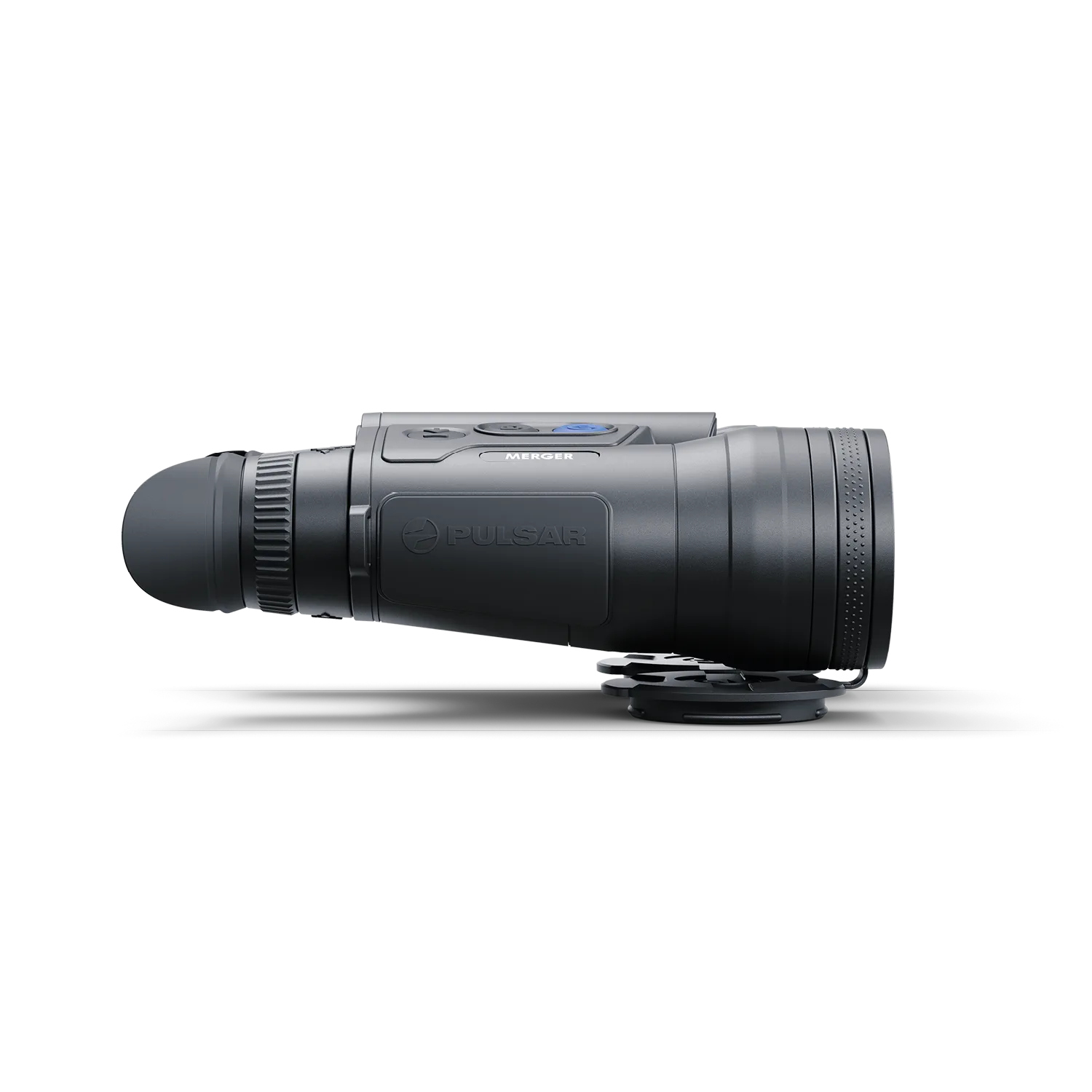 TJACKS Pulsar Merger LRF XL50 laser rangefinder, compact device with digital display and ergonomic design for outdoor use.