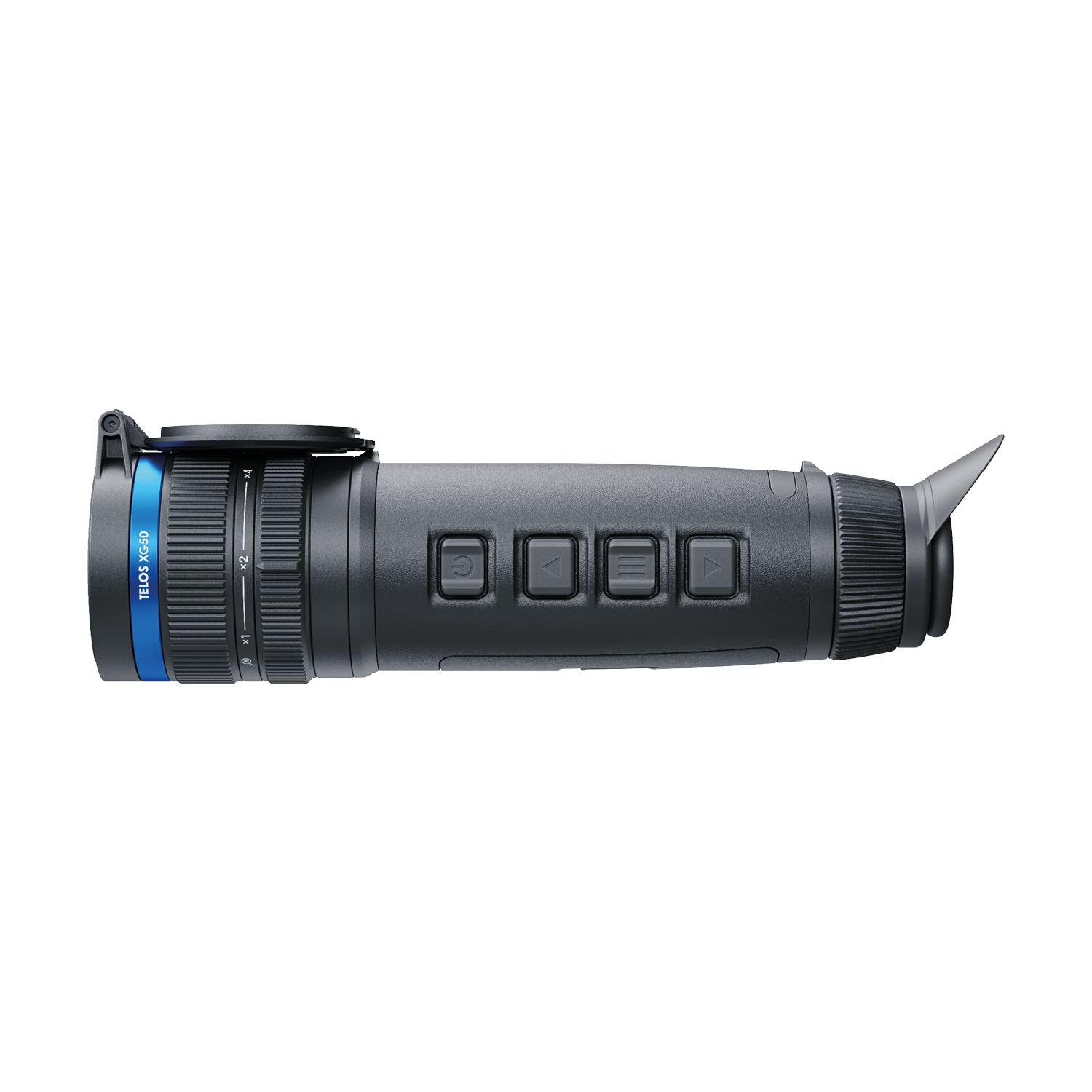 Pulsar Telos XG50 telescope by TJACKS showing the optical tube and mounting accessories.