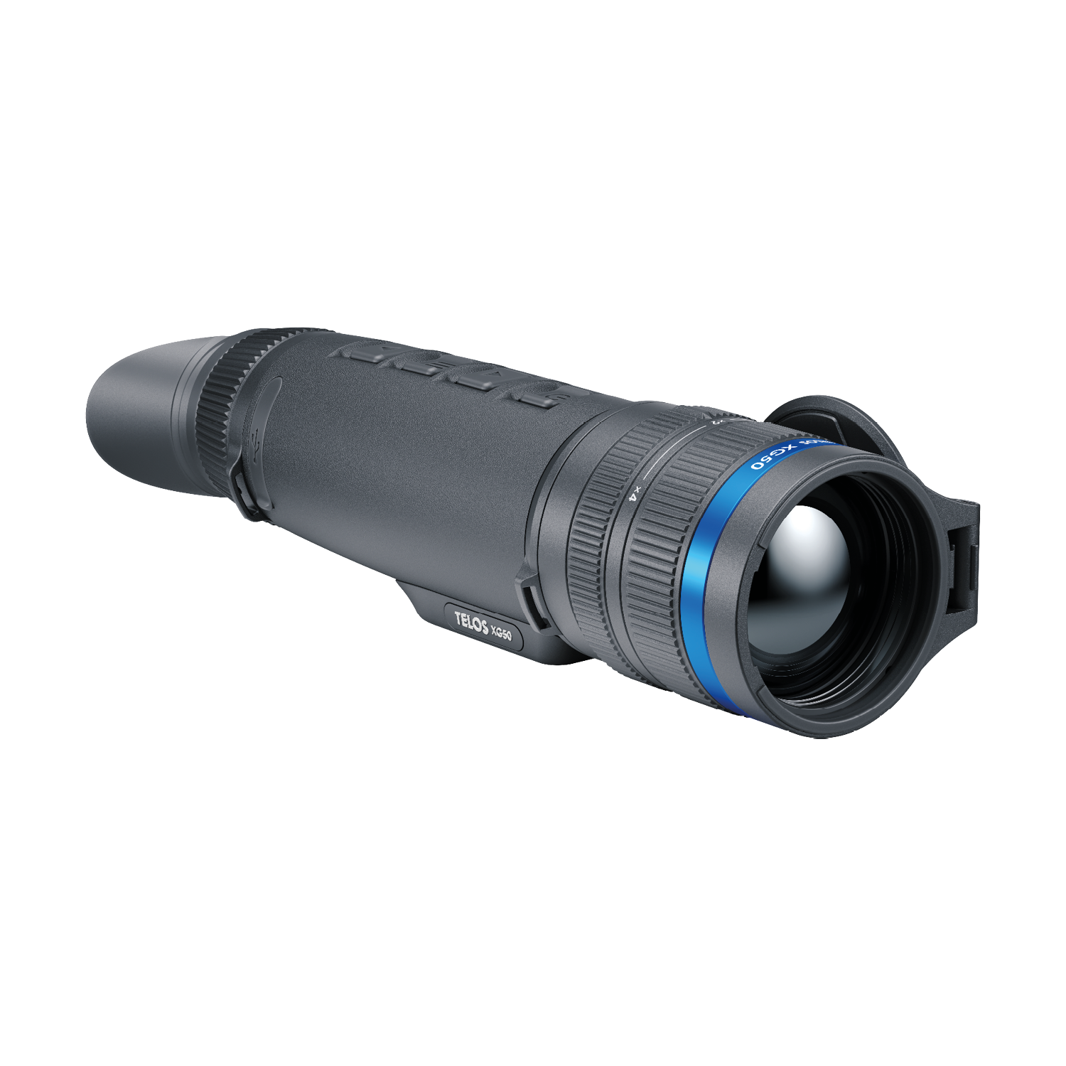 Pulsar Telos XG50 telescope by TJACKS with adjustable tripod and optical eyepiece for astronomy viewing.