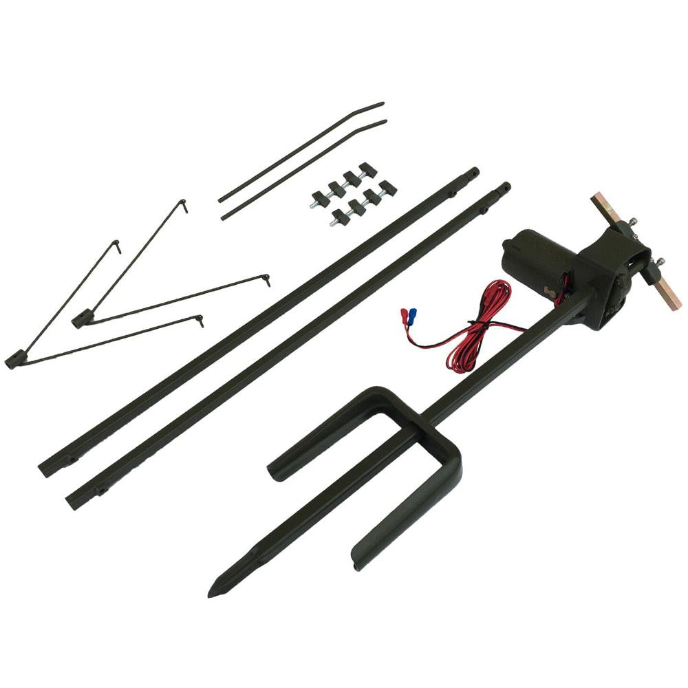 ECHO telescopic pigeon magnet with extendable arm and magnetic head for bird trapping and handling.