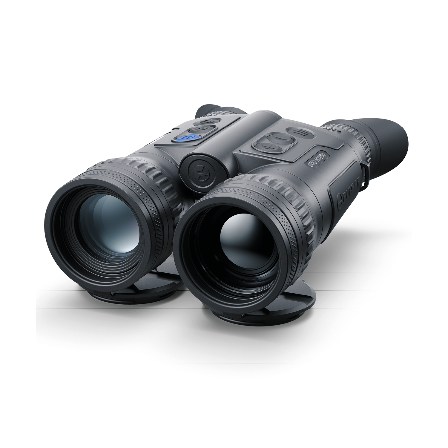 TJACKS Pulsar Merger Duo NXP50 thermal binoculars with dual lenses and compact design for night vision observation.