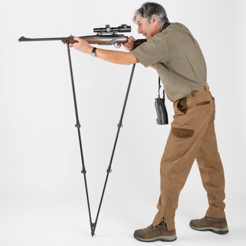 A1 DecoY Ltd Monteria single leg sticks for hunting, featuring adjustable support and lightweight design.