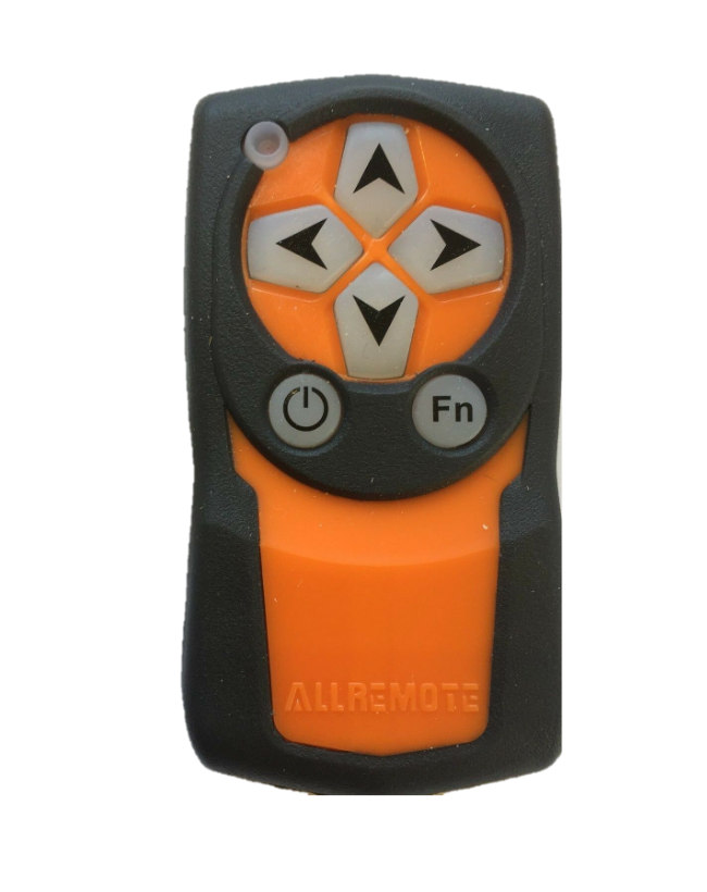 Screenshot of AliExpress smart light remote control interface showing options for adjusting brightness and color settings.
