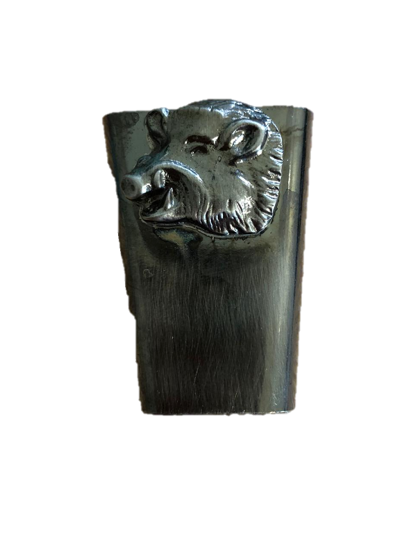 SPJAGD wild boar hair pin featuring a 3cm length, natural bristles, and a sleek design for elegant hair styling.