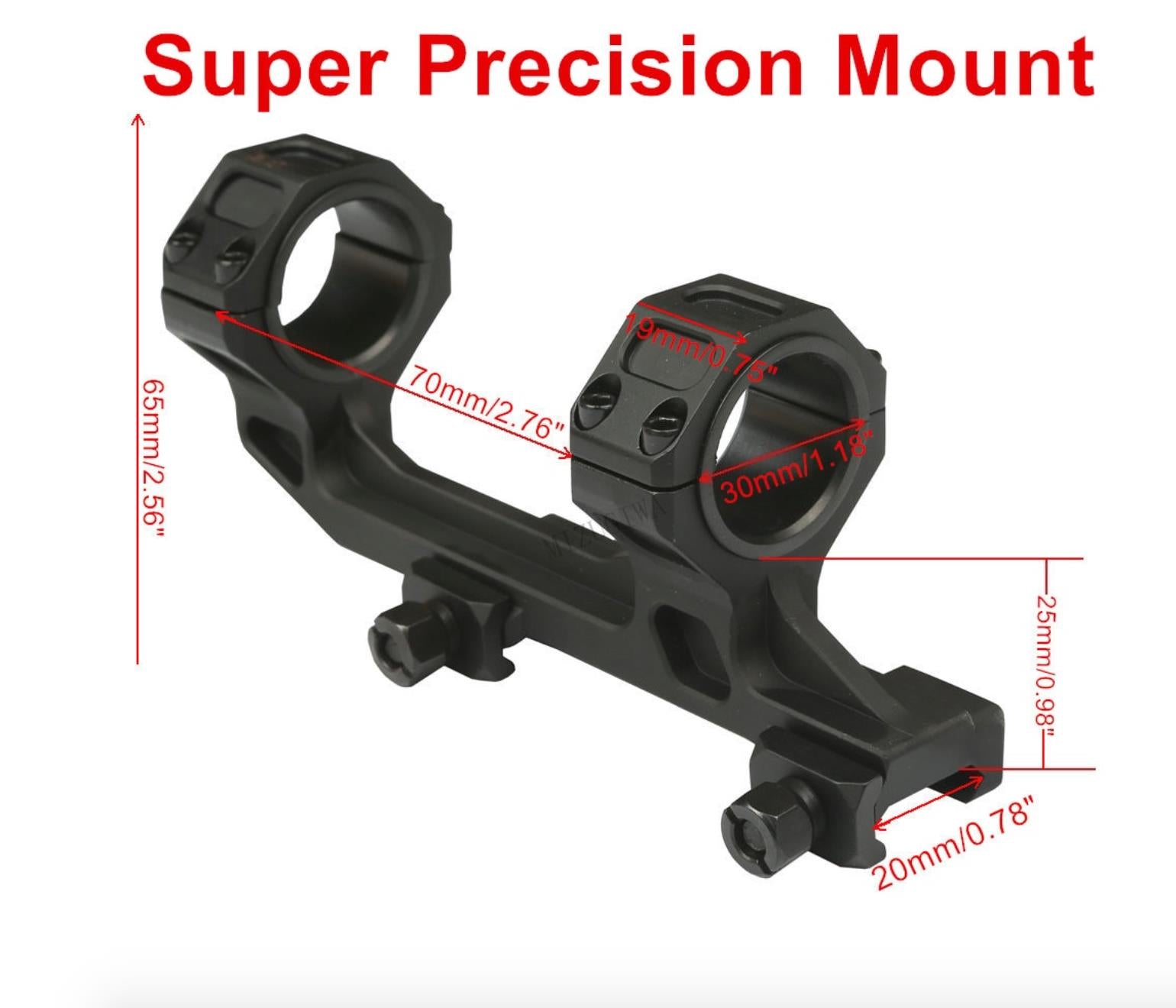 ELITE HIKMICRO Alpex A50EL 4K digital day and night scope with laser rangefinder and free mount, suitable for rifles.