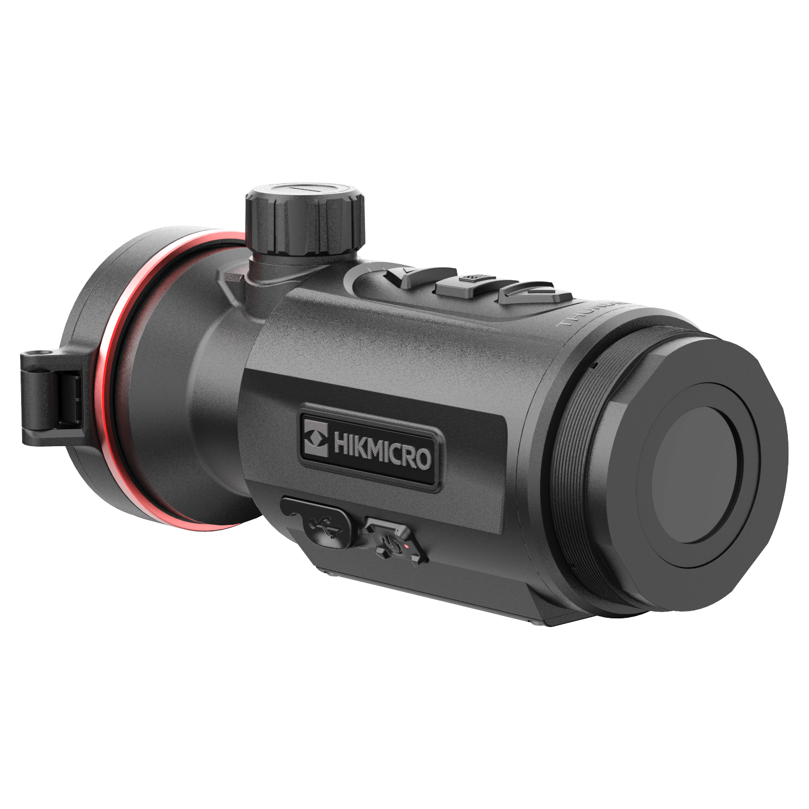 ELITE HIKMICRO Thunder 3.0 TQ50C thermal front clip-on optic for enhanced thermal imaging and outdoor surveillance.