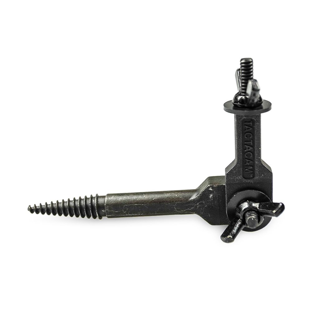 TJACKS TACTACAM Tree Mount for secure outdoor camera attachment to trees or posts.