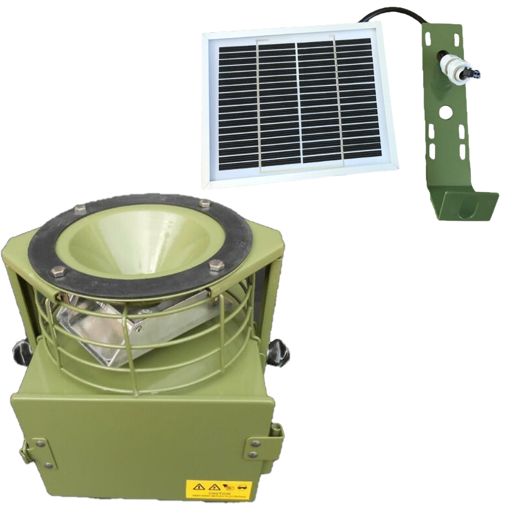 12 V Automatic Game Feeder & Solar Panel