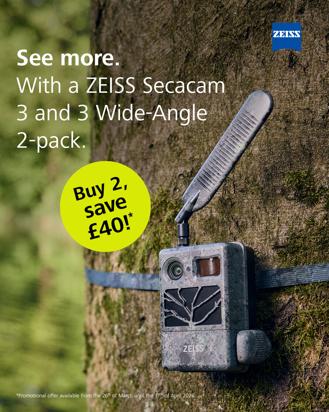 ZEISS Secacam 3 & 3 Wide Angle Promotion
