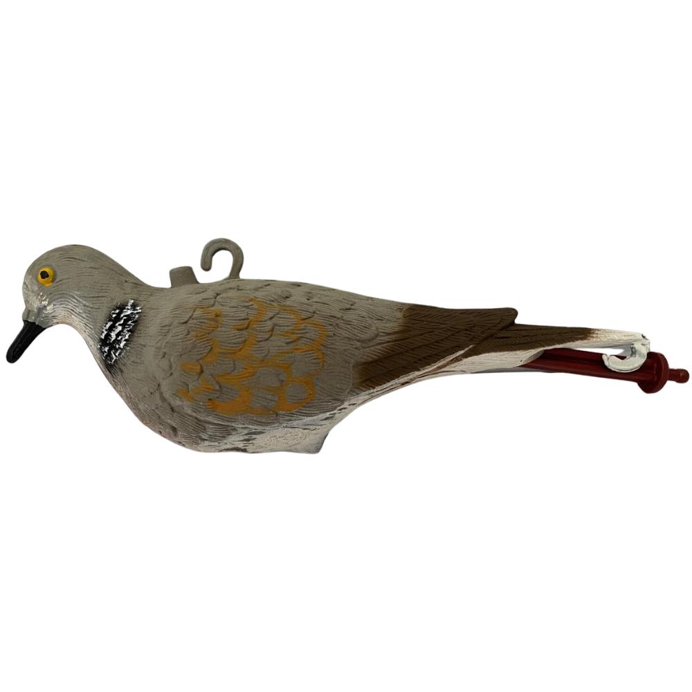 Plastic Turtle Dove Decoys by A1 Decoy Ltd, realistic bird decoys for hunting or decoration, shown in natural pose.