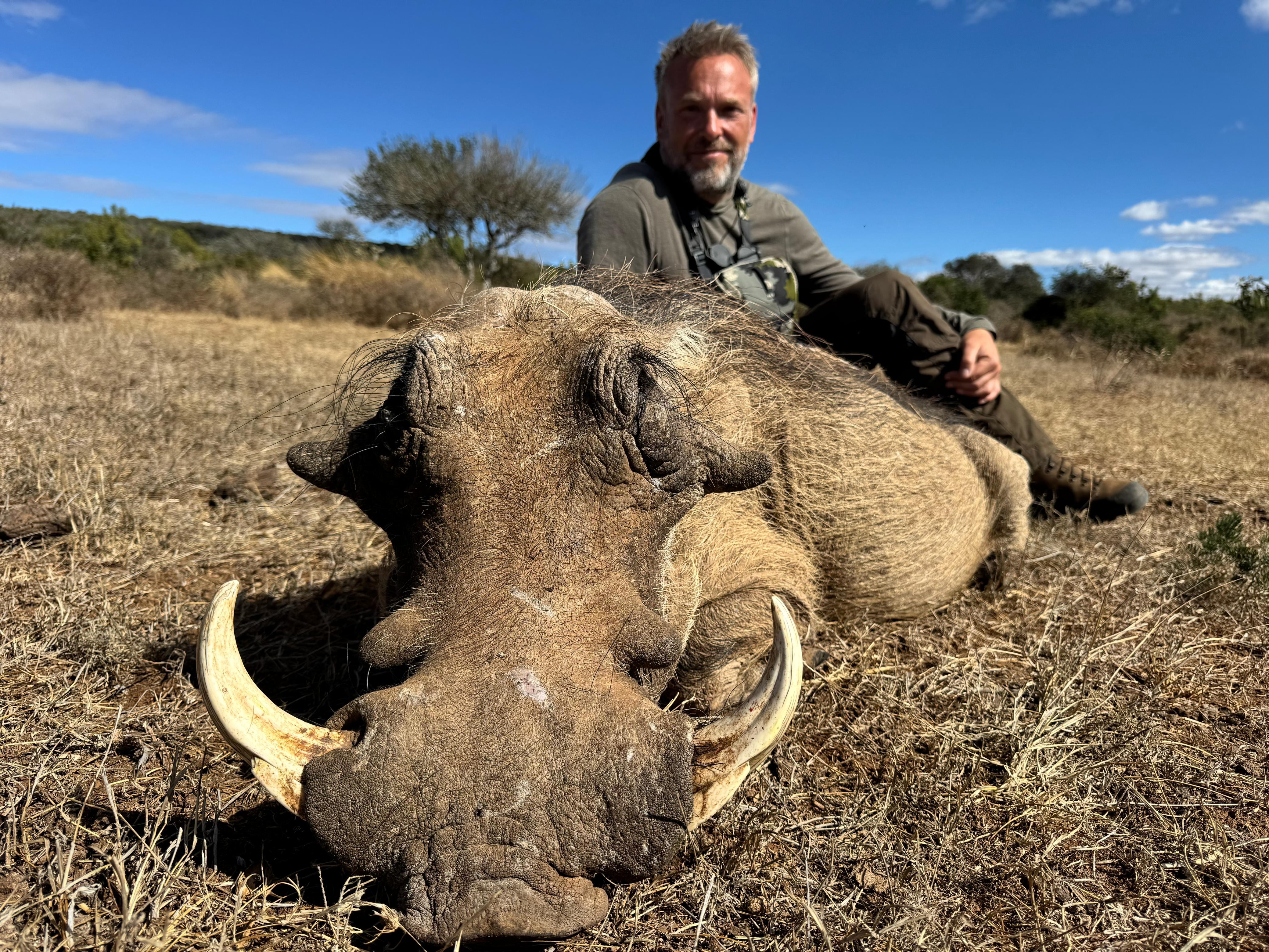 A1 DECOY LTD Africa Cull Hunt South Africa Port Elizabeth outdoor hunting scene with wildlife and natural landscape.