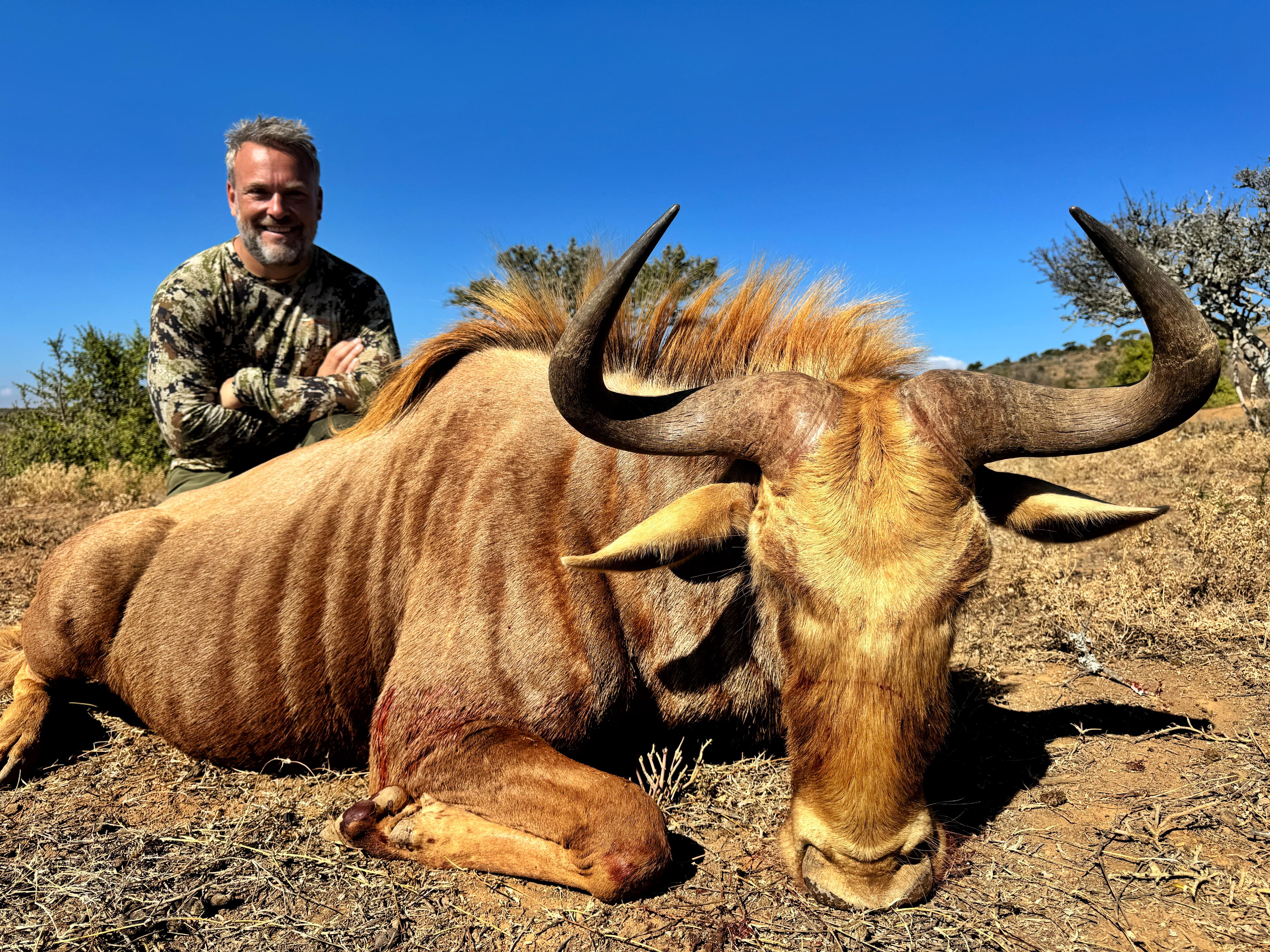 A1 DECOY LTD Africa Cull Hunt South Africa Port Elizabeth wildlife hunting decoy in natural outdoor setting