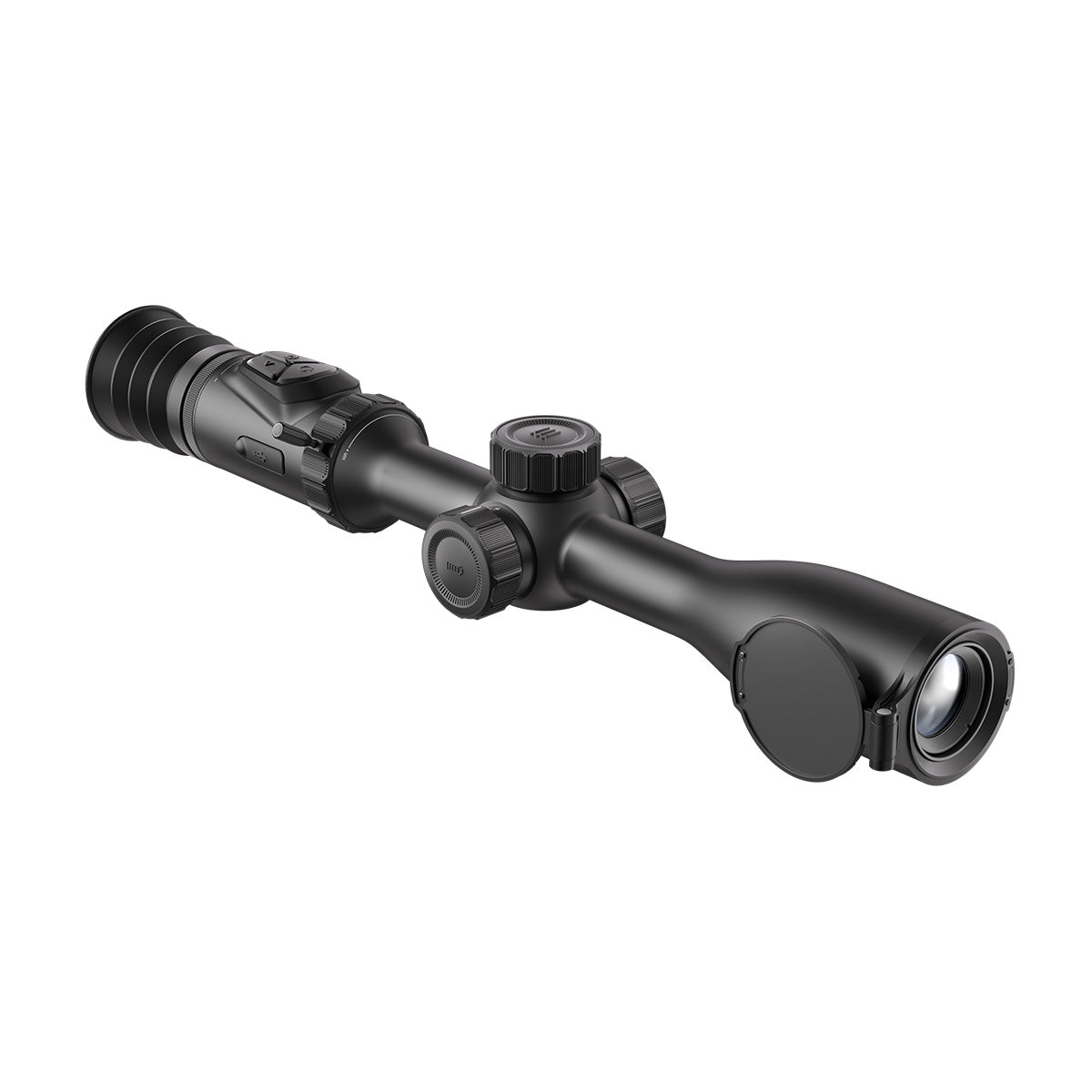 HIKMICRO Alpex A50P digital day and night rifle scope with ergonomic design and high-resolution display for precise targeting