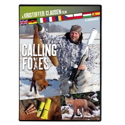 Kristoffer Clausen Calling Foxes DVD by A1 DECOY LTD showing the DVD cover featuring fox hunting scenes and branding.