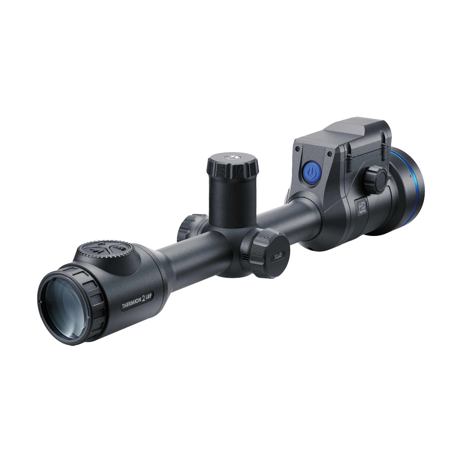 Pulsar Thermion 2 LRF XL60 thermal rifle scope by A1 DECOY LTD with digital display and ergonomic design.