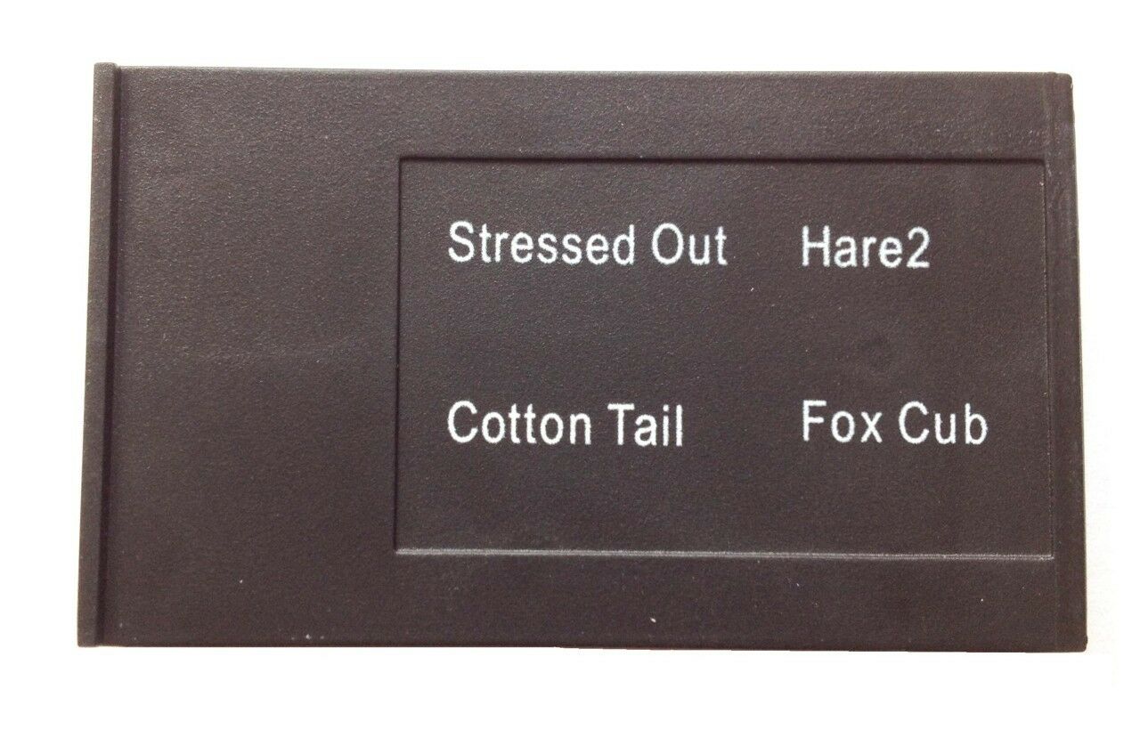 Black UCALLER Extreme card for Pre-2018 units by A1 Decoy Ltd, shown in close-up on a reflective surface.