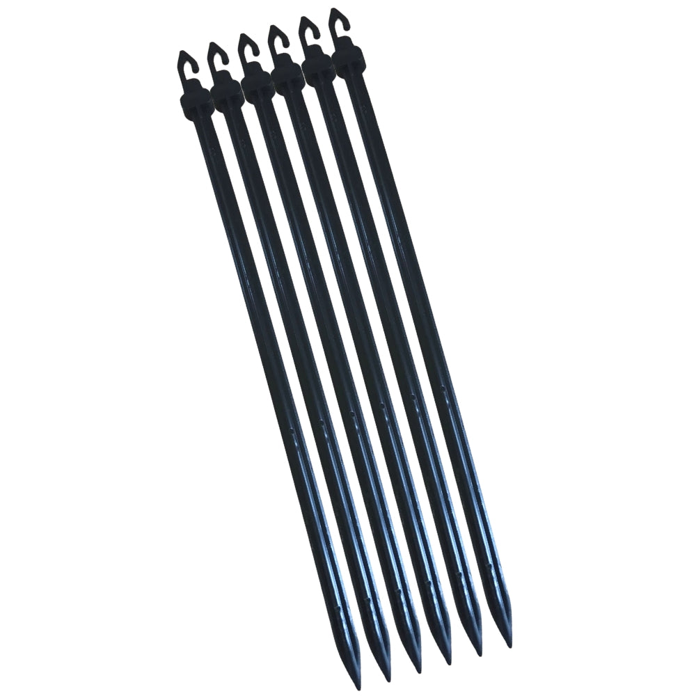 Plastic Black Decoy Pegs