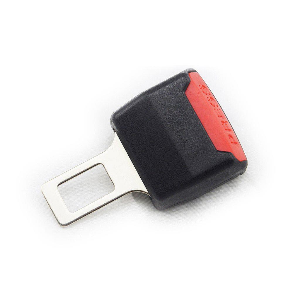 Car seat belt buckle extender from AliExpress showing the adjustable metal and fabric components for added comfort and length.