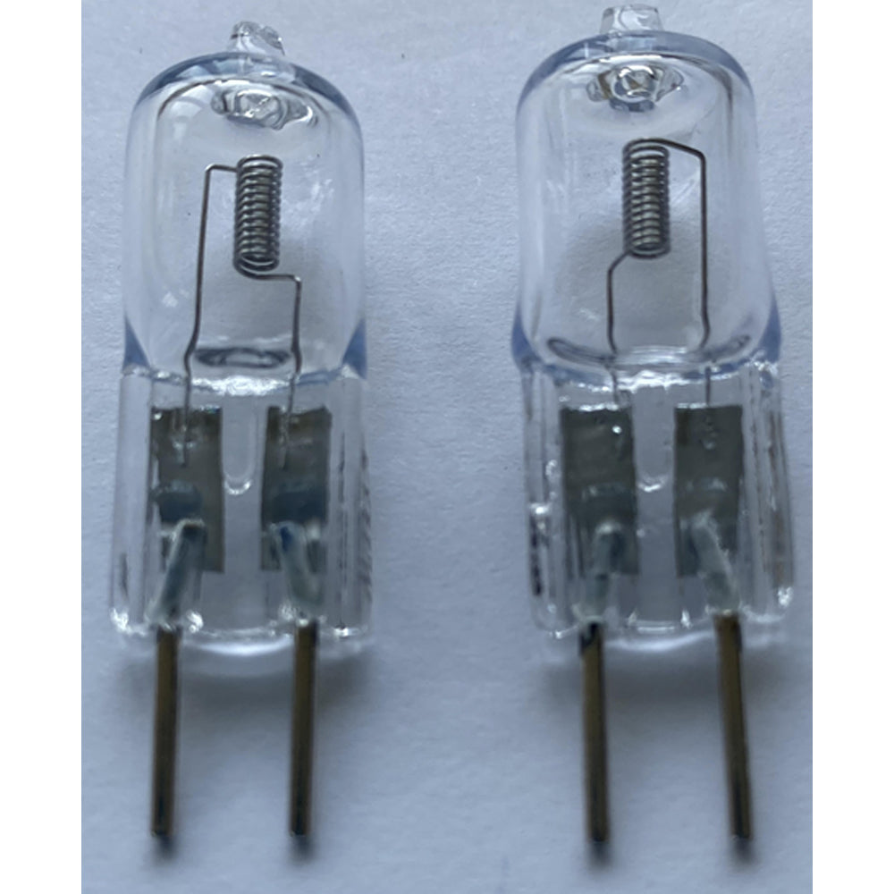 AliExpress Spotlight Lightforce 100W 12V hunting bulb installed in a spotlight for outdoor illumination.