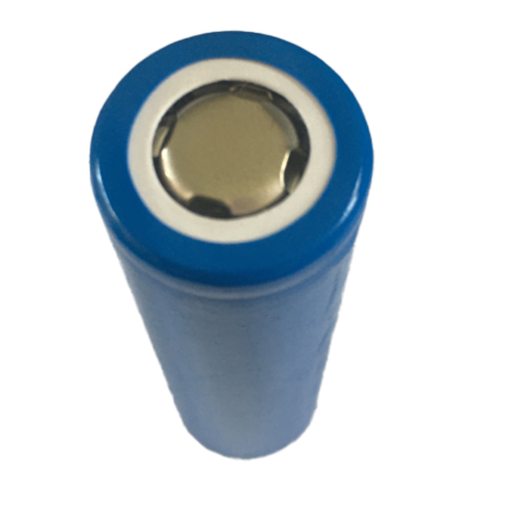 18650 rechargeable battery for PARD devices, compatible with AliExpress brand, shown in a close-up image.