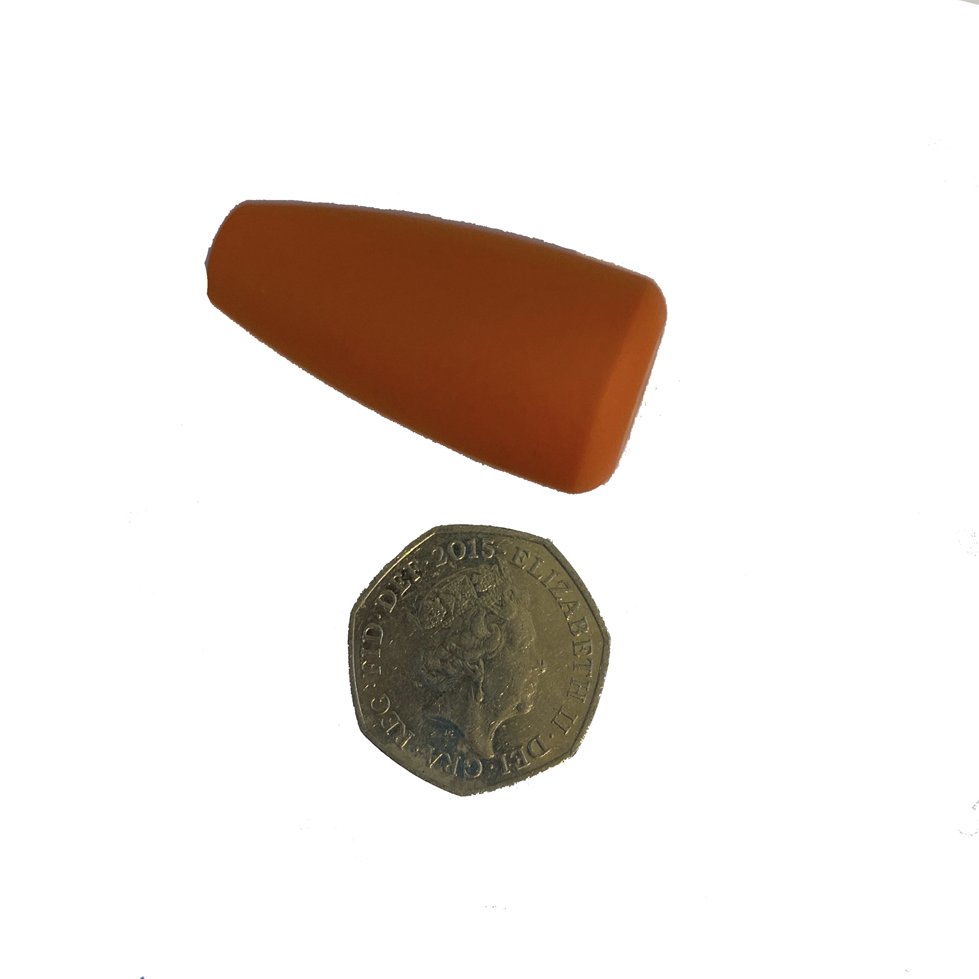 Black or orange Blaser bolt knobs for R8 and R93 rifles, made by AliExpress, shown on a firearm in the image.
