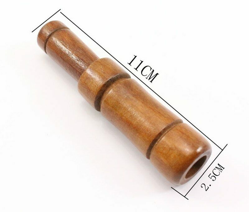 Manual oak duck call by AliExpress, a realistic hunting call with a wooden finish designed to mimic duck sounds.