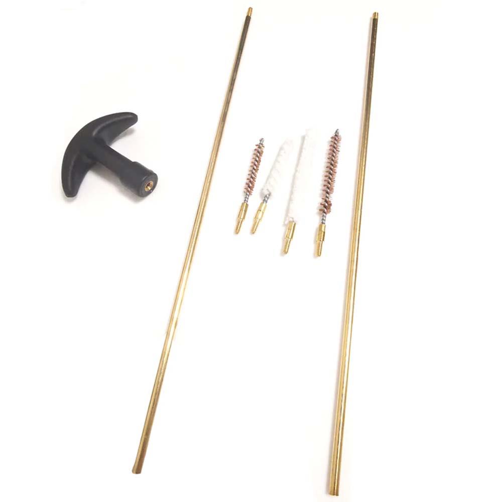 GAMO .177 and .22 airgun cleaning kit with brushes and cleaning tools for maintenance and care of air rifles.