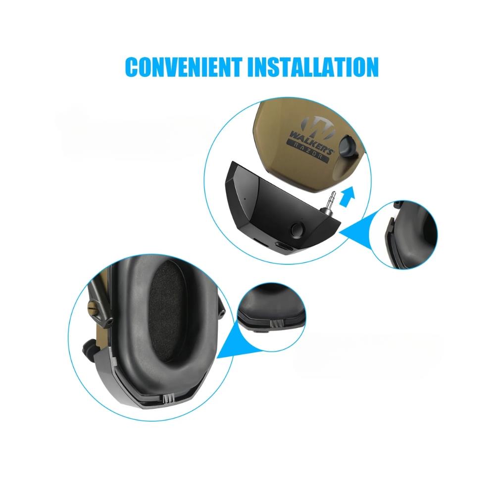 Walker Razor Bluetooth adapter by AliExpress with compact design, enabling wireless connectivity for Razor grooming devices.
