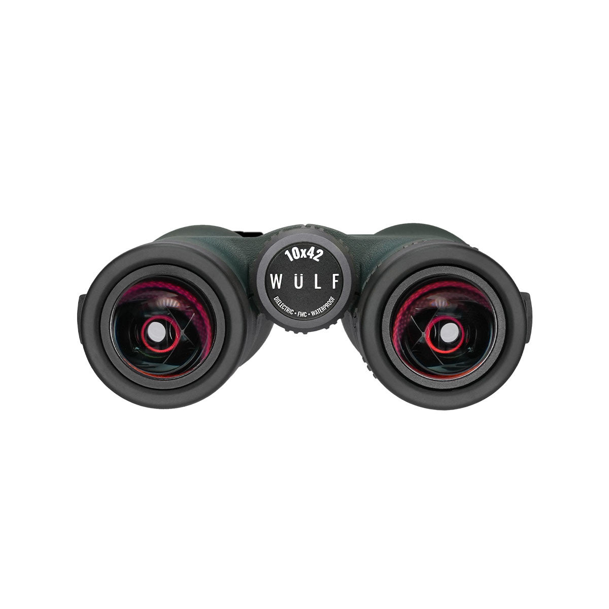 ELITE Wulf Ascend 10x42 binoculars with large objective lenses and ergonomic design, suitable for birdwatching and outdoor viewing.