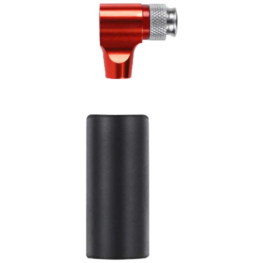 Mini CO2 gas pump from ALIEXPRESS, compact handheld device used for inflating tires or inflatables with CO2 gas.