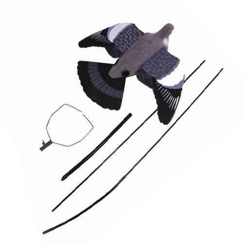 Dale Ultimate Pigeon Decoy Kit featuring bouncer and floater decoys to attract pigeons for hunting or pest control.