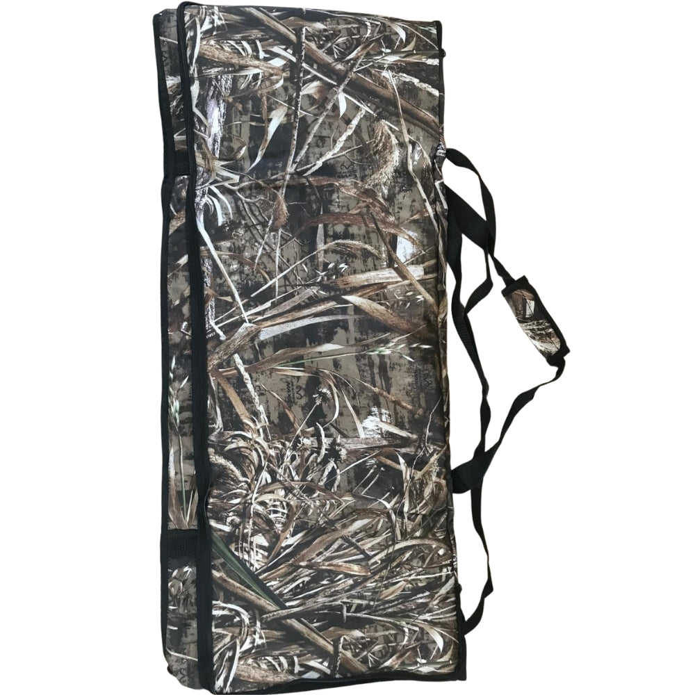 Large decoy carry bag section holder by DALE, showing durable fabric and multiple compartments for organizing decoys.