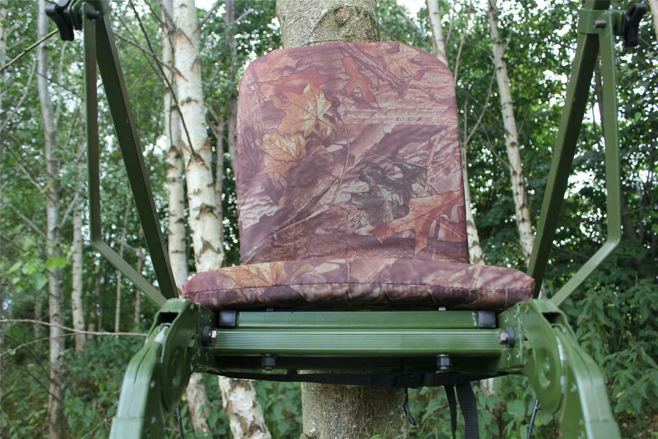 Foldable DALE high seat with adjustable height and sturdy design, ideal for versatile seating and easy storage.