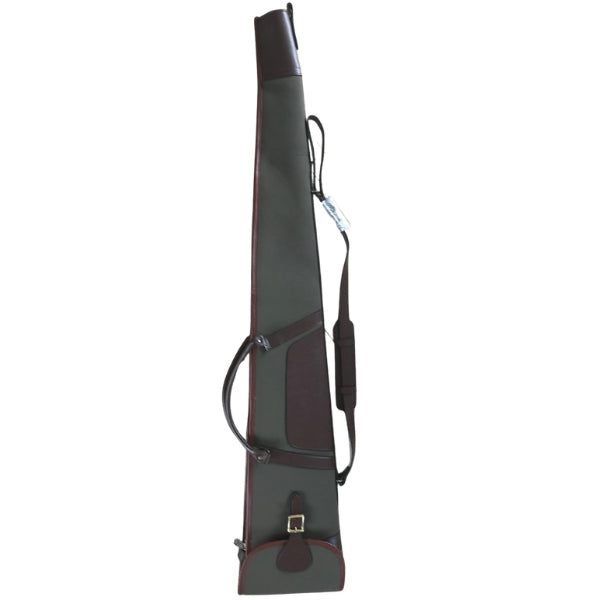 Canvas Gun Slip & Canvas Cartridge Bag Set Green