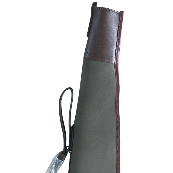 Canvas Gun Slip & Canvas Cartridge Bag Set Green