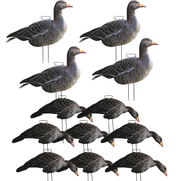 Silhouette Greylag Goose Decoy Kit